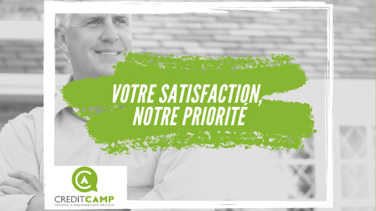 illustration de l'actualité : satisfaction client obtention crédit professionnel camping